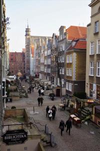 Huoneisto – kaupungin Gdańsk yleisnäkymä majoituspaikasta käsin