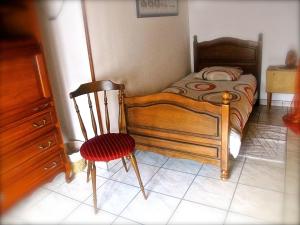Postel nebo postele na pokoji v ubytování Kerarz - Chambre d'hôtes