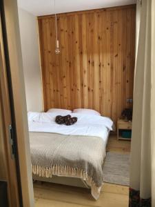 Posteľ alebo postele v izbe v ubytovaní Nosalove Apartamenty