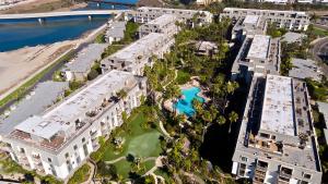 an aerial view of a resort with a pool at D313 - Sea Blue in Oceanside