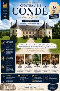 a catalogue of a real estate brochure for a house at La Suite Nocturne Climatisée avec écran Cinéma in Fère-en-Tardenois