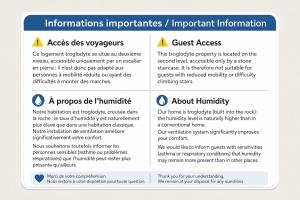 a screenshot of a webpage with a list of important documents at Troglodyte Loft Natural Coolness in Saint-Étienne-de-Chigny