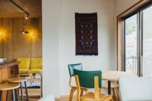 Et opholdsområde på mitaya micro hotel