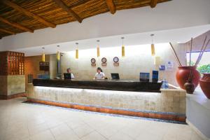 Lobby alebo recepcia v ubytovaní Casa del Mar Cozumel Hotel & Dive Resort