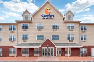 a rendering of the front of a building with a c comfort my unit at Comfort Inn & Suites Dothan Northside Plaza in Dothan