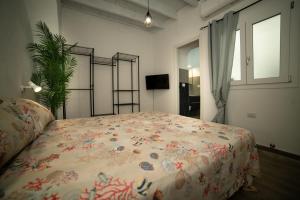 เตียงในห้องที่ DOMUSa