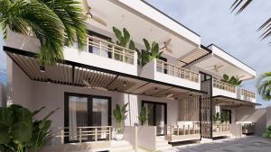 a rendering of a house with a balcony at LIB LIB Lio in El Nido