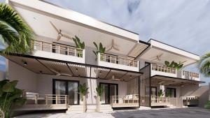 a building with balconies on the side of it at LIB LIB Lio in El Nido +6 photos
