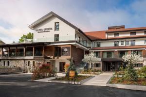 a rendering of the greater leavenworth inn at Hotel Livata Mountain Wellness in Subiaco
