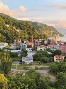 a view of a city with buildings and trees at Апарт-отель Homeland in Gonio