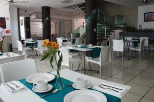 Posezení v ubytování Chiapas Hotel Express, Tuxtla Gutierrez