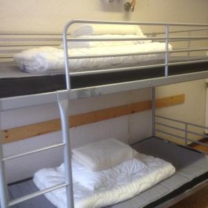 Letto o letti in una camera di Gafsele Lappland Hostel