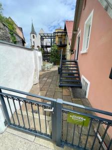 a set of stairs leading up to a building at Belmonte in Sulzbach-Rosenberg
