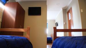 TV a/nebo společenská místnost v ubytování 914 Hotel