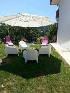 En have udenfor B&B Il Girasole