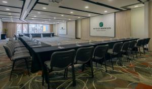 Zona de afaceri și/sau sala de conferințe de la Hotel Morrison Zona T +16 fotografii