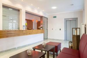 Posezení v ubytování Hotel Waldhorn