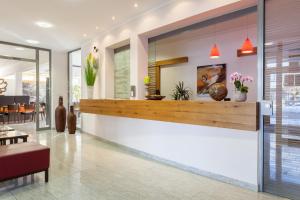 Posezení v ubytování Hotel Waldhorn