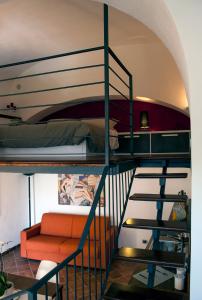 Двухъярусная кровать или двухъярусные кровати в номере Residence Zelzar