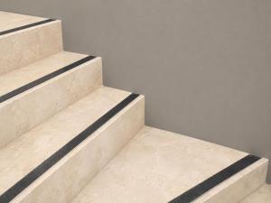 two concrete stairs in a room with a wall at Bucerias, Beachfront Penthouse in Bucerías +75 photos