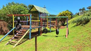 a group of playground equipment in a park at #9 Illovo Views in Kingsborough