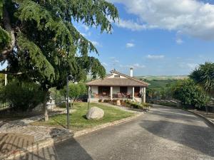 a house on the side of a road at Residenza Dottavio in Montenero di Bisaccia