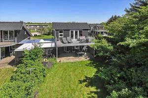 an aerial view of a house with a yard at C11596-Hemmet-Vester-Faelled-51 in Hemmet