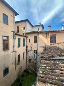 a view from the roof of a building at La Torretta in Barga