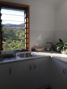 A kitchen or kitchenette at The Croft Bed and Breakfast