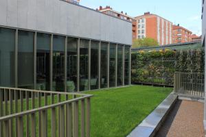 Vonkajšia záhrada v ubytovaní Hotel Araba