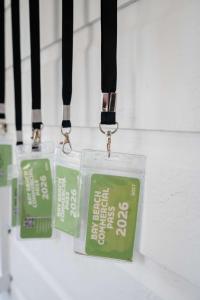 a group of three green tags on a leash at Fall Getaway|Crystal Beach Passes|Hottub|FirePit in Fort Erie