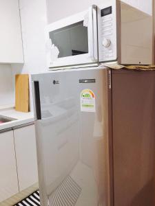 Kuchyň nebo kuchyňský kout v ubytování Riahouse KINTEX 1min 2room