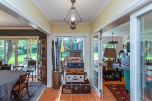 a room with a bunch of suitcases at Charming House in Cascais in Alcabideche