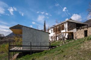 a house on the side of a hill at Cypress guesthouse in Pokr Ayrum