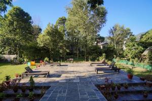Κήπος έξω από το Atithi Resort & Spa