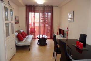 Et tv og/eller underholdning på MEDDAYS APARTAMENTO MAR DE LAURIA