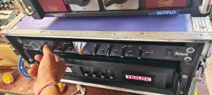 a person is pointing at a machine at Harshangi Resort wada in Wada +3 photos