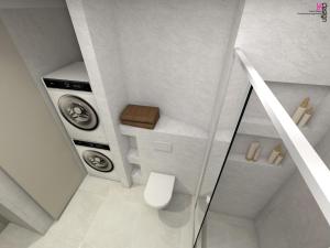 a white bathroom with a stove and a washing machine at The Prοfessοrs House - Myrina 1922 in Myrina +24 photos