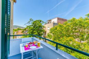 Balkón nebo terasa v ubytování Guest house Levanda
