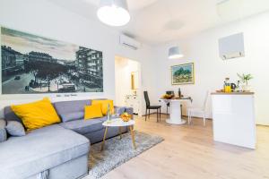 Posezení v ubytování Polai Center Apartments