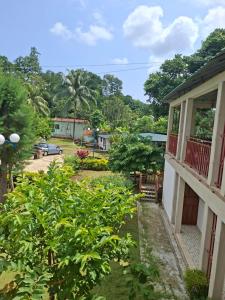 a view of a house with a yard at Quinta de 4 Pilares in Canavial +11 photos