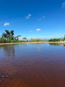 a view of a large body of water at Pousada e Camping Sá Zabé in Rio de Contas +2 photos