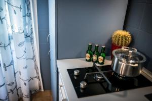 Kuchyň nebo kuchyňský kout v ubytování Mi&Ti Bed&Breakfast