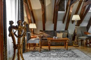 Posezení v ubytování Hotel Residence Bijou de Prague