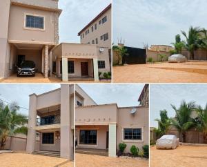 a collage of three pictures of a house at The Crest at Oyarifa in Oyarifa +1 photo