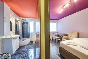 Kúpeľňa v ubytovaní Appartement Snowflake + 13 fotografií