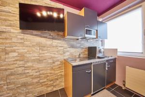Kuchyňa alebo kuchynka v ubytovaní Appartement Snowflake
