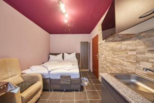 Posteľ alebo postele v izbe v ubytovaní Appartement Snowflake