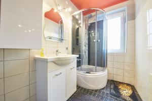 Kúpeľňa v ubytovaní Appartement Snowflake