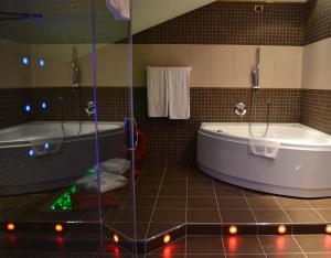 Koupelna v ubytování Hotel Motel 2